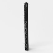 スタイリッシュなモノクロのお花のiPhone 5 ケース Case-Mate iPhoneケース (裏面/左)