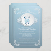 スタイリッシュなリハーサルの夕食のパーティの招待状 招待状 (正面/裏面)