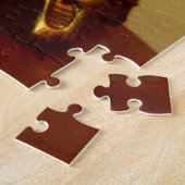 スタイリッシュなヴィンテージのアンティークの電話 ジグソーパズル (側面)