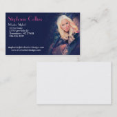 スタイリッシュなヴィンテージのヘアーサロンの名刺のデザイン 名刺 (正面/裏面)