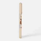 スタイリッシュなヴィンテージ菊 iPhone 16ケース (右側面)