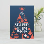 スタイリッシュな休日 – クリスマスカード (スタンド正面)