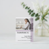 スタイリッシュな名刺-万能"エグゼクティブ" 名刺 (スタンド正面)