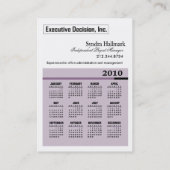 スタイリッシュな名刺-万能"エグゼクティブ" 名刺 (裏面)