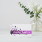 スタイリッシュな名刺(万能) - "Barolo " 名刺 (スタンド正面)