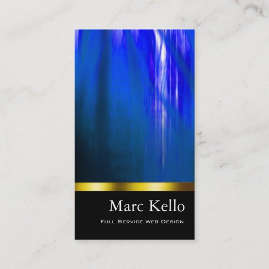 スタイリッシュな名刺(万能) - "Lumina 2" 名刺 (正面)