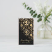 スタイリッシュな名刺(万能) - "Roccoco " 名刺 (スタンド正面)