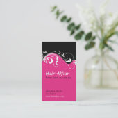 スタイリッシュな名刺 予約カード (スタンド正面)