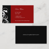 スタイリッシュな名刺 名刺 (正面/裏面)