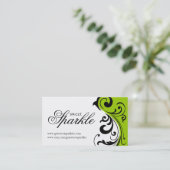 スタイリッシュな名刺 名刺 (スタンド正面)