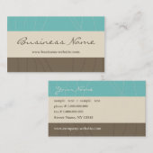 スタイリッシュな名刺 名刺 (正面/裏面)