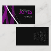 スタイリッシュな名刺 名刺 (正面/裏面)