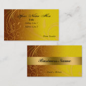 スタイリッシュな名刺 名刺 (正面/裏面)