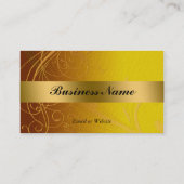 スタイリッシュな名刺 名刺 (裏面)