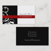 スタイリッシュな名刺 名刺 (正面/裏面)