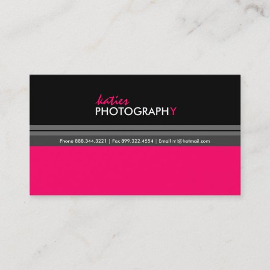 スタイリッシュな名刺 名刺 (正面)