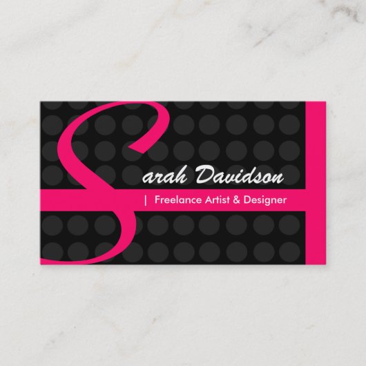 スタイリッシュな名刺 名刺 (正面)