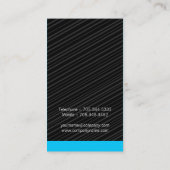 スタイリッシュな名刺 名刺 (裏面)