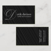 スタイリッシュな名刺 名刺 (正面/裏面)