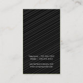 スタイリッシュな名刺 名刺 (裏面)