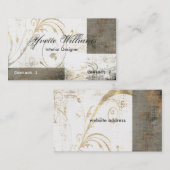 スタイリッシュな名刺 名刺 (正面/裏面)