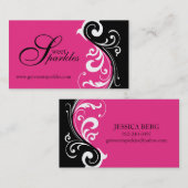 スタイリッシュな名刺 名刺 (正面/裏面)