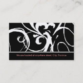 スタイリッシュな名刺 名刺 (裏面)