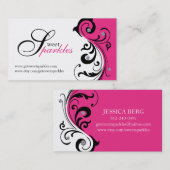 スタイリッシュな名刺 名刺 (正面/裏面)