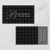 スタイリッシュな名刺 名刺 (正面/裏面)