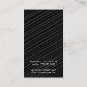 スタイリッシュな名刺 名刺 (裏面)