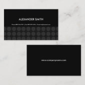 スタイリッシュな名刺 名刺 (正面/裏面)