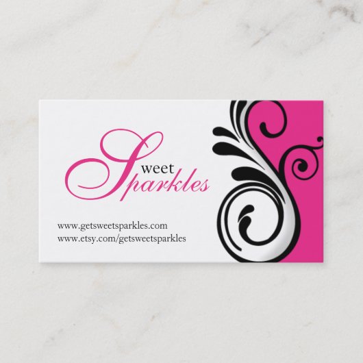 スタイリッシュな名刺 名刺 (正面)