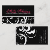 スタイリッシュな名刺 名刺 (正面/裏面)