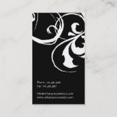 スタイリッシュな名刺 名刺 (裏面)