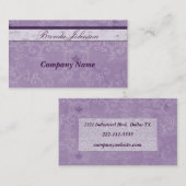 スタイリッシュな名刺 名刺 (正面/裏面)