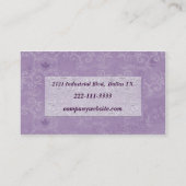 スタイリッシュな名刺 名刺 (裏面)