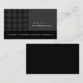 スタイリッシュな名刺 名刺 (正面/裏面)