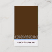 スタイリッシュな名刺 名刺 (裏面)