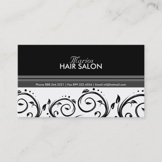 スタイリッシュな名刺 名刺 (正面)