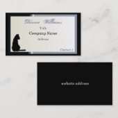 スタイリッシュな名刺 名刺 (正面/裏面)