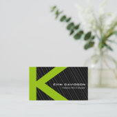 スタイリッシュな名刺 名刺 (スタンド正面)