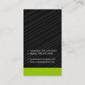 スタイリッシュな名刺 名刺 (裏面)