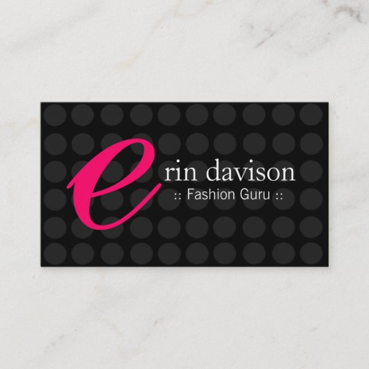 スタイリッシュな名刺 名刺 (正面)