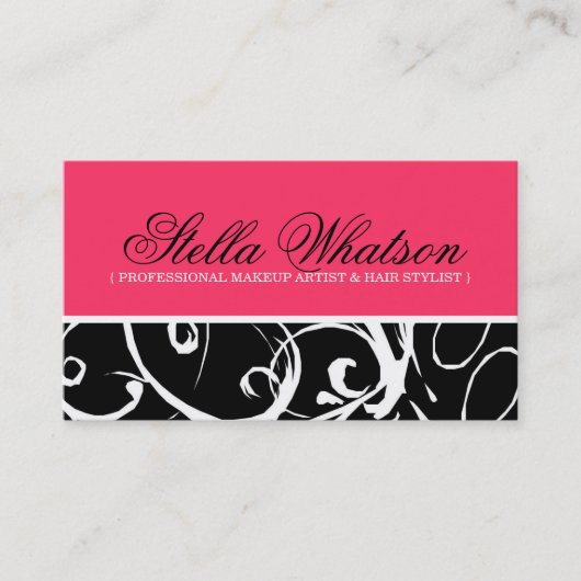 スタイリッシュな名刺 名刺 (正面)