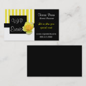 スタイリッシュな名刺 名刺 (正面/裏面)