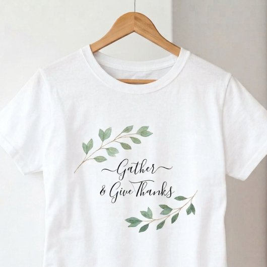 スタイリッシュな感謝祭 Tシャツ