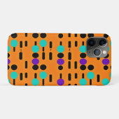 スタイリッシュな抽象パターン デザイン Case-Mate iPhoneケース (裏面(横))