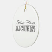 スタイリッシュな機械工: ファースト・クラスの機械工 セラミックオーナメント (左)