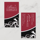 スタイリッシュな渦巻:: 名刺 (正面/裏面)