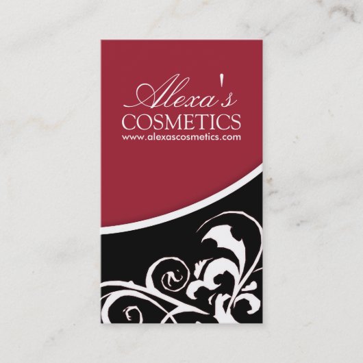 スタイリッシュな渦巻:: 名刺 (正面)